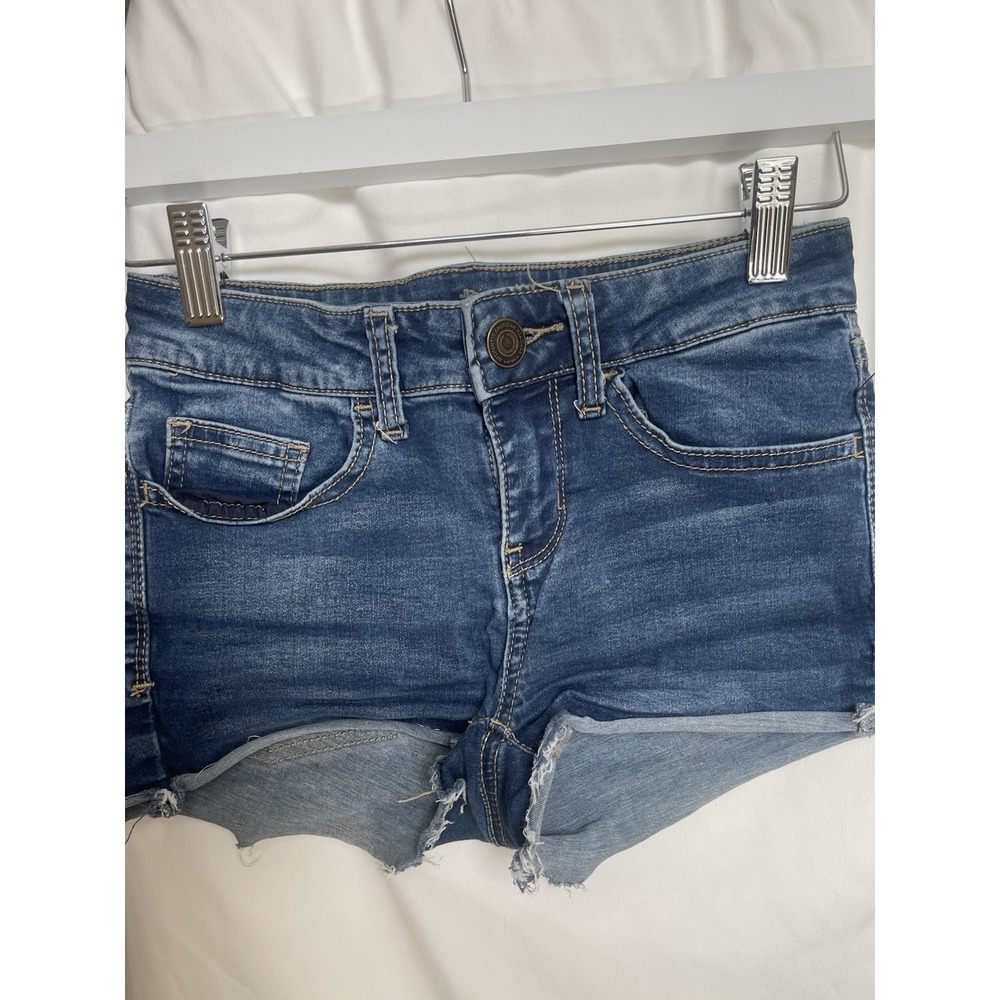 So Authentic American Heritage Shortie Short Juniors Low Rise Denim Shorts